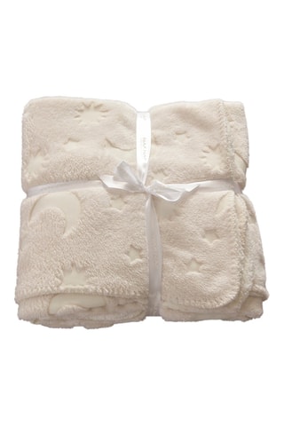 Coperta fluo Stars - 110 x 140 cm - Beige