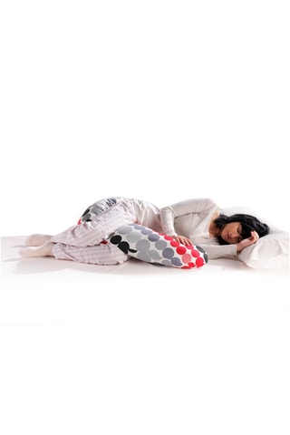 Cuscino allattamento Pop Cars-B - 145 x 25 cm - Bianco