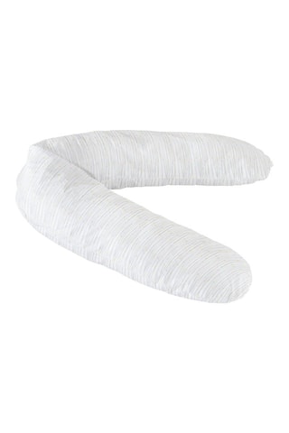 Cuscino allattamento Happy Hippo - 145 x 25 cm - Bianco