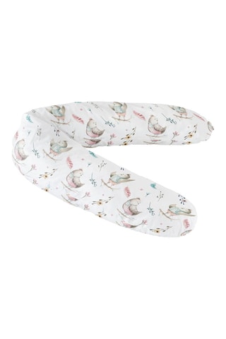 Cuscino allattamento Birds explorer - 145 x 25 cm - Bianco