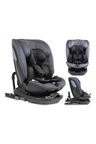 Seggiolino auto Panafix - Dalla nascita - Da 40 a 150 cm - Grigio