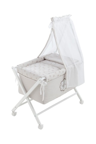 Culla e biancheria da letto Très Chic - Dalla nascita - 5 pezzi - Bianco