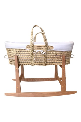 Couffin Palme - 28 x 74 x 23 cm  - Jusqu'à 15 kg - Blanc - Blanc