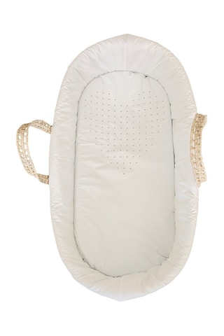 Couffin Palme - 28 x 74 x 23 cm  - Jusqu'à 15 kg - Blanc - Blanc