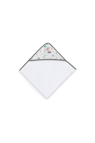 Mantellina da bagno - 100 x 100 cm - Bianco