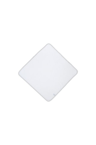 Mantellina da bagno e guanto Stars And Dots  - 75 x 75 cm - Bianco