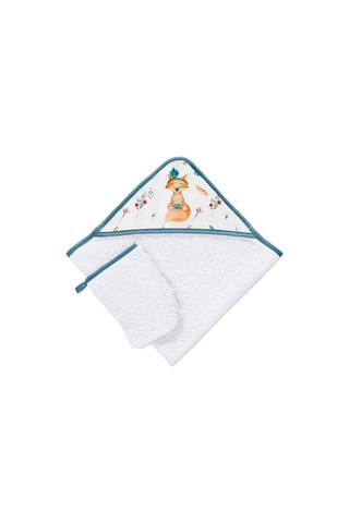 Asciugamano e guanto da bagno - Multicolore