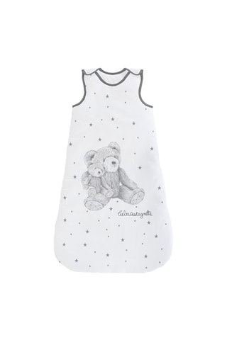 Sacco nanna - 90 cm - Bianco e grigio