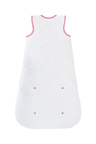 Sacco nanna - 90 cm - Bianco e rosa