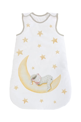 Sacco nanna Marlon Nights - 70 cm - Bianco e giallo