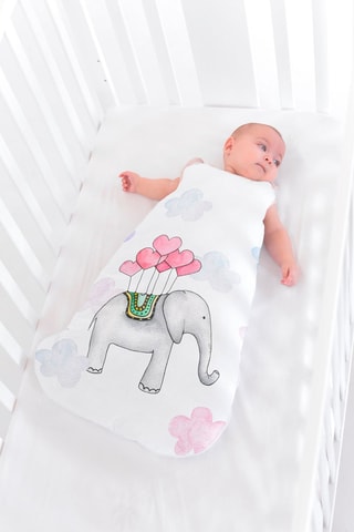 Sacco nanna Flying Elephant - Bianco - 70 cm - TOG 2