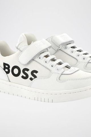Leren Sneakers - Wit - Boss