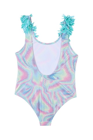 Badpak tie and dye - Paars