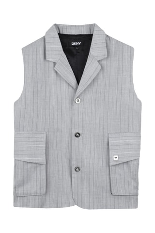 Mouwloze Blazer - Grijs - DKNY