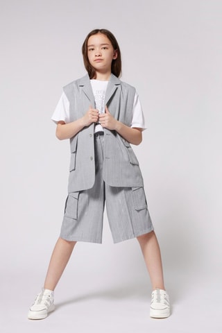 Mouwloze Blazer - Grijs - DKNY
