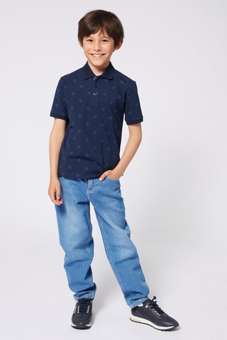 Polo - Marineblauw - Boss