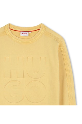 Sweater - Geel - Hugo