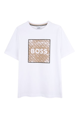 T-shirt - Wit - Boss