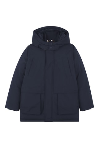 Parka met Capuchon - Marineblauw - Boss