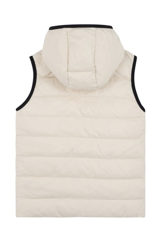 Dubbelzijdige Bodywarmer met Capuchon - Beige - Boss