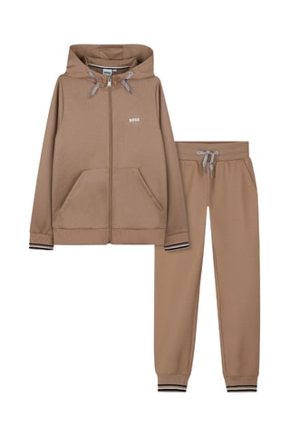 Sweater met Capuchon en Joggingbroek - Bruin - Boss