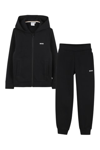 Sweater met Capuchon en Joggingbroek - Zwart - Boss