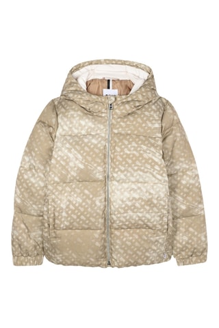 Gewatteerde Jas met Capuchon - Beige - Boss