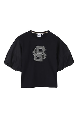 T-shirt - Zwart - Boss