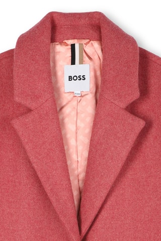 Wollen Jas - Koraalrood - Boss