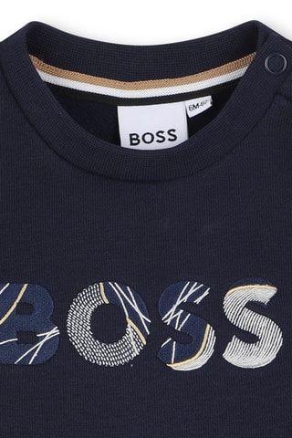 Sweater - Marineblauw - Boss