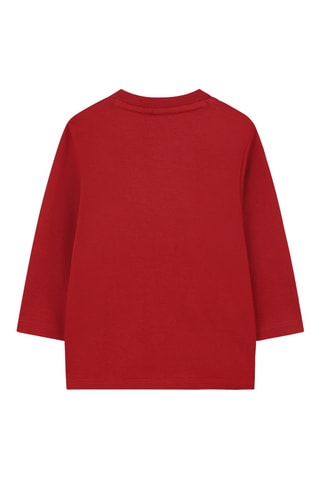 T-shirt - Bordeauxrood - Boss