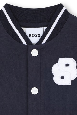 Biologisch Katoenen Jumpsuit - Nachtblauw - Boss
