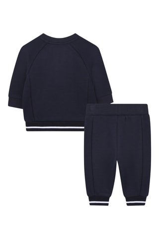 Biologisch Katoenen Sweater en Joggingbroek - Nachtblauw - Boss