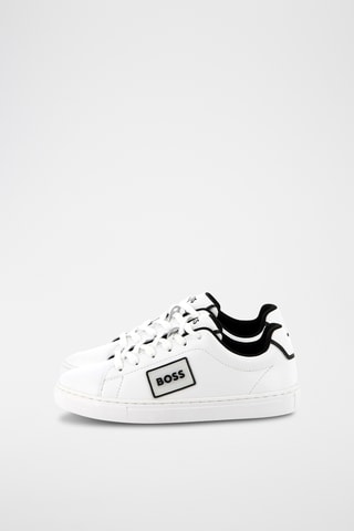 Leren Sneakers - Wit - Boss