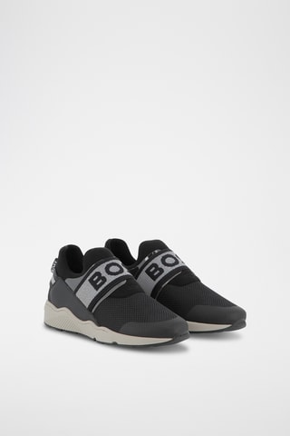 Leren Slip-ons - Zwart - Boss