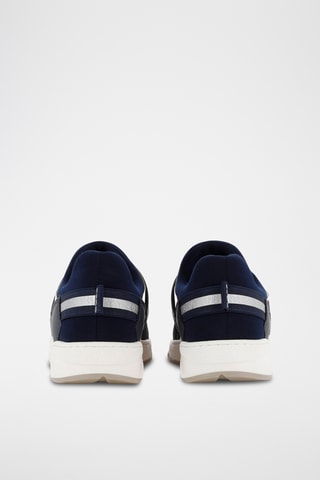 Leren Slip-ons - Marineblauw - Boss