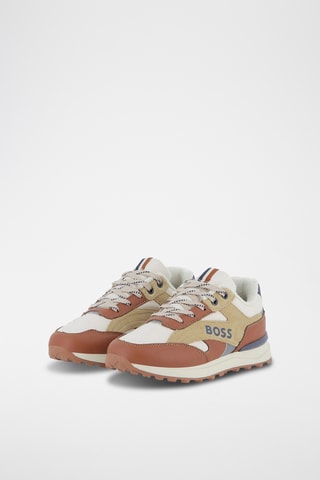Leren Sneakers - Camel - Boss