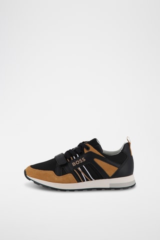 Leren Sneakers - Zwart - Boss