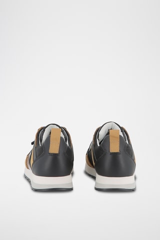 Leren Sneakers - Zwart - Boss