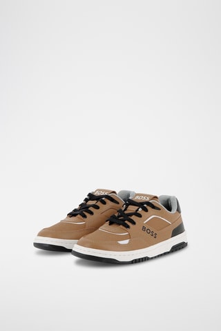 Leren Sneakers - Camel - Boss