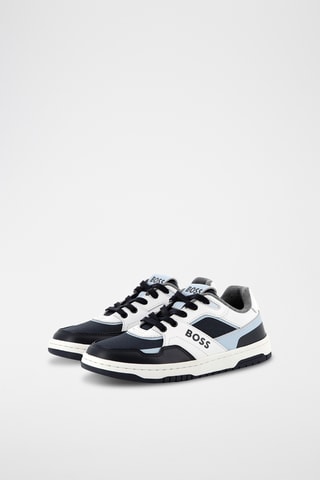 Leren Sneakers - Blauw - Boss