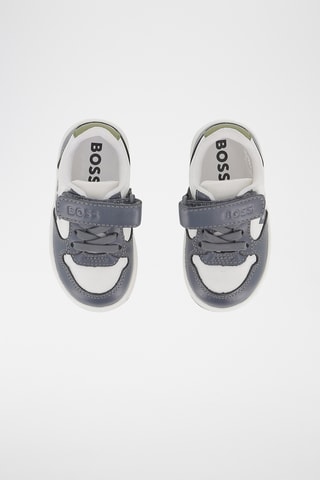 Leren Sneakers - Zwart - Boss