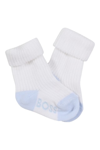 3 paar sokken - Blauw en Wit - Boss