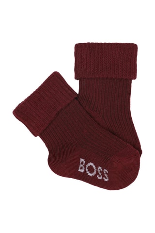 3 paar sokken - Roze, Ecru en Zilverkleurig - Boss