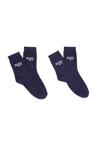 2 paar sokken - Marineblauw - Boss