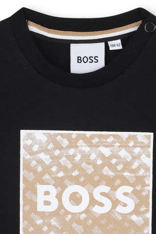 T-shirt - Zwart - Boss