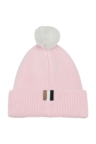 Muts met Pompon - Roze - Boss