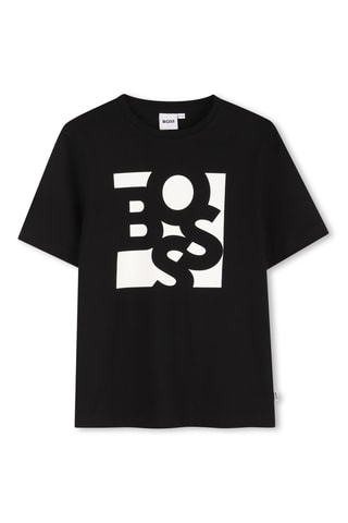 T-shirt - Zwart - Boss