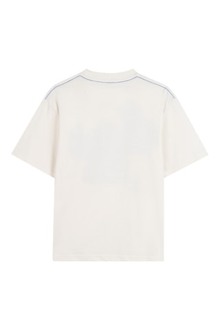 Biologisch Katoenen T-shirt Relaxed - Ivoorkleurig - Timberland