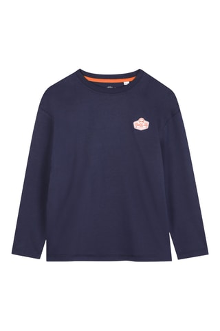 Biologisch Katoenen T-shirt Relaxed - Indigoblauw - Timberland
